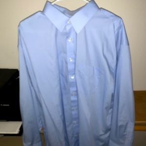 Stafford Light Blue Dress Shirt